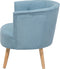 ODENZEN - Fauteuil - Blauw - Polyester