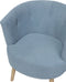 ODENZEN - Fauteuil - Blauw - Polyester