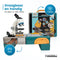 ODESSEY Microscoop - met Toolkit - 1200X Vergroting - Kinderen - Junior - Microscope - Julius