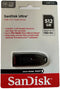 SanDisk Ultra - USB 3.0 Flash Drive 512GB - 100MB/s Lezen - Zwart