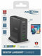 Ansmann DC5140PD - USB-lader 140W - 5 poorten met GaN-technologie - Zwart