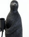 Light & Living Tafellamp Penguin - Zwart - 12x12x24cm - Modern