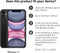 iMoshion Hoesje Geschikt voor iPhone 11 Hoesje Met Pasjeshouder - iMoshion Uitneembare 2-in-1 Luxe Bookcase - Zwart