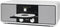 TechniSat DigitRadio 330 stereo radio met USB, CD, Bluetooth, DAB+ en FM, wit