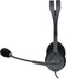 Logitech H111 - Headset - Draad - Roterende microfoon - Grijs