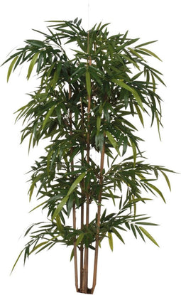 Mica Decorations Bamboe Kunstplant - 180 cm - Polyester - Groen