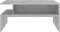 vidaXL - Salontafel - 90x60x42,5 - cm - bewerkt - hout - betongrijs