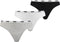 PUMA BASICS Dames 3P String - Katoen en modal - Zwart (3-pack)