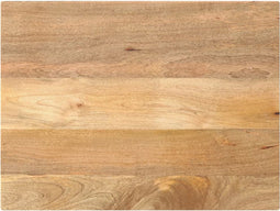 vidaXL - Tafelblad - rechthoekig - 90x70x2,5 - cm - massief - mangohout