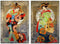 Schilderij DKD Home Decor Orientaals (40 x 1,8 x 60 cm) (2 Stuks)