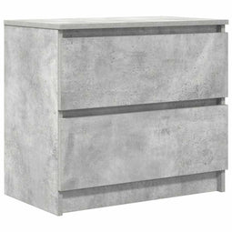 vidaXL - Tv-meubel - 60x35x54 - cm - bewerkt - hout - betongrijs