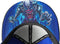 Capiche® Snapback Pet Heren – De Clown – Blauw & Zwart – Verstelbaar met Druksluiting – Sportcap – Baseball Cap – Mannen Cap – Clown Pet