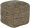 Home ESPRIT - Voetensteun - Jute 45 x 45 x 45 cm - Turkoois