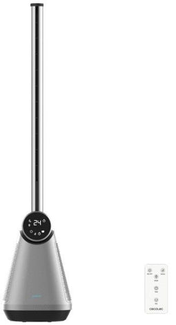Cecotec EnergySilence 9890 Skyline - Bladeless Ventilator - 3 Snelheden - Grijs