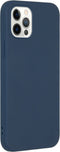 iMoshion Hoesje Geschikt voor iPhone 12 Pro / 12 Hoesje Siliconen - iMoshion Color Backcover - Donkerblauw