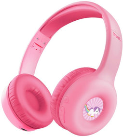 Trust Nouna - Draadloze Kinderkoptelefoon - Volumebeperking - Roze