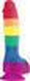 Colour Pride Edition Realistische Dildo - Regenboog