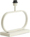 Light & Living Tafellamp Jamiro - 29cm - Crème - excl. kap