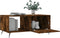vidaXL - Salontafel - 90x50x40 - cm - bewerkt - hout - gerookt - eikenkleurig