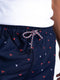 Petrol Industries - Heren All-over Print Zwembroek Honolulu - Blauw - Maat XL