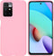 iMoshion Hoesje Geschikt voor Xiaomi Redmi 10 Hoesje Siliconen - iMoshion Color Backcover - Roze