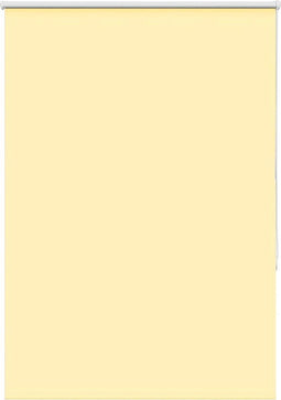 vidaXL - Rolgordijn - verduisterend - 115x175 - cm - stofbreedte - 110,7 - cm - geel