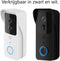 Living Needs Videodeurbel - Draadloze Deurbel met Camera - 1080P HD - Grijs