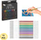 Craft Sensations® 12 Gelpennen - Glanzend effect - Tekenen en kleuren met glitter effect - Perfecte kleurafgifte - Bullet Journal