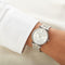 Fossil ES4341 - Dameshorloge 35 mm - Quartz - Zilverkleurig