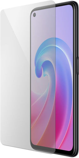 Mobiparts Oppo A96 - Tempered Glass Screen Protector - 9H Krasbestendig - Anti-bacterieel