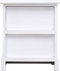 vidaXL - Nachtkastjes - 2 - st - 38x28x45 - cm - paulowniahout - wit