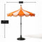 Mica Decorations Kim - Stokparasol - Ø235 x 238 cm - Oranje