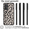 iMoshion Hoesje Geschikt voor Samsung Galaxy A33 Hoesje Siliconen - iMoshion Design hoesje - Zwart / Leopard