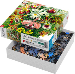 Good Loot - Ernst Haeckel Orchidea / Orchid Puzzel - Puzzel 1000 Stukjes