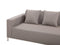 Beliani BELIZE - Loungeset voor 5 - Beige - Kunststof