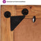 vidaXL - Spiegel - 70x50 - cm - massief - gerecycled - hout - en - glas