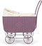 Puch Poppenwagen Retro Rotan paars