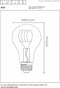 Lucide DUDLEY - Wandlamp - IP65 - 1xE27 - Zwart