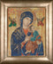 Thea Gouverneur - Borduurpakket met telpatroon - 551A - Voorgesorteerde DMC Garens - Onze Dame van Eeuwige Hulp - Aida - 25 cm x 32 cm - DIY Kit