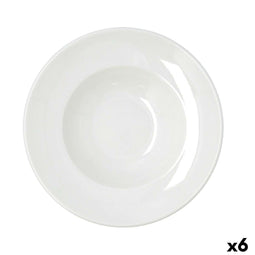 Bidasoa Harmony - Pastabord Ø 27 cm - Stapelbaar - Wit (6 Stuks)