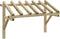 vidaXL - Deurluifel - 200x100x100 - cm - massief - grenenhout