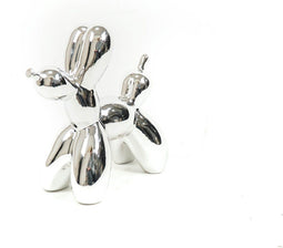 HV Doggy Style Beeld - Zilver - 21,5cm