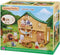 Sylvanian Families 5451 Blokhut aan het meer- te combineren met 5450 Boomhut( stapelen)