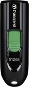 Transcend JetFlash 790C - USB-stick 512GB - USB 3.2 Gen 1 - Zwart