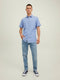 JACK&JONES JORABEL - Heren Overhemd Korte Mouwen - Borstzak - M