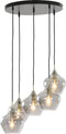 Light & Living Hanglamp Rakel - Antiek Brons - Ø61cm - 5L - Modern,Luxe - Hanglampen Eetkamer, Slaapkamer, Woonkamer