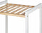 Badkamerschappen Berilo WR5503-4-460 Wit Natuurlijk 35 x 30 x 100 cm