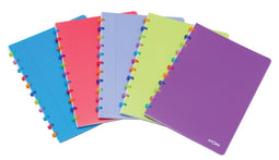 Atoma Tutti Frutti schrift, ft A4, 144 bladzijden, gelijnd, geassorteerde kleuren 10 stuks
