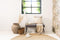LIFA LIVING Halbank Barcelona - Modern - Velvet & Hout - Grijs - 101 x 42 x 45 cm
