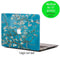 Lunso Geschikt voor MacBook Air 13 inch (2018-2019) cover hoes - case - Van Gogh amandelboom